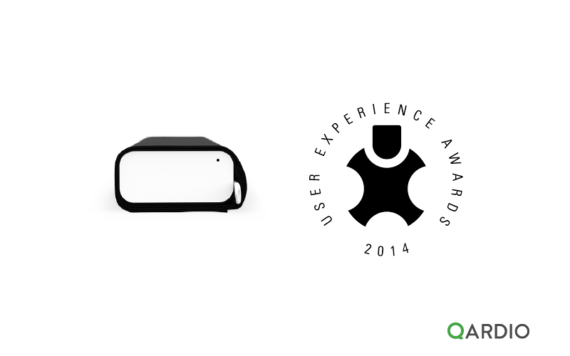 QardioArm wins Honorable Mention at the 2014 UX Awards