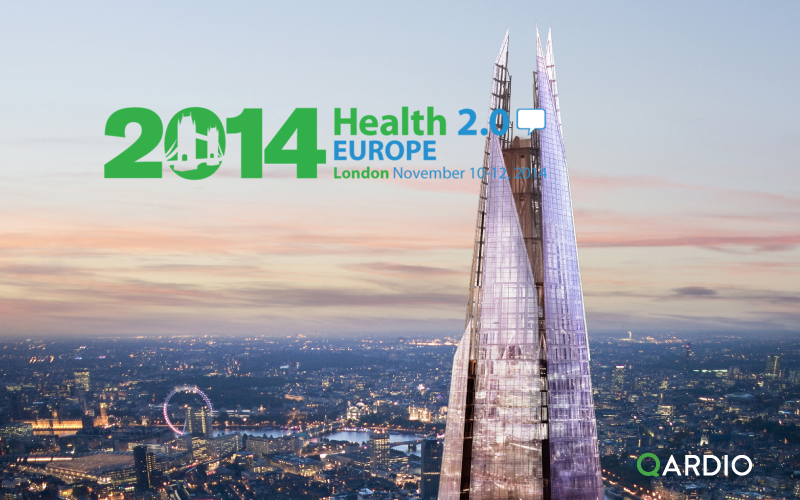 qardio-ceo-marco-peluso-speaking-at-health-2-0-in-london