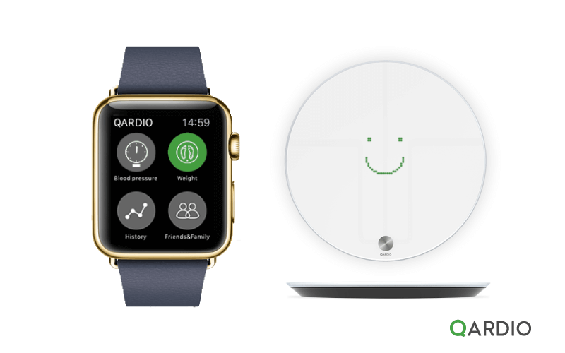 Qardio apple watch 2025