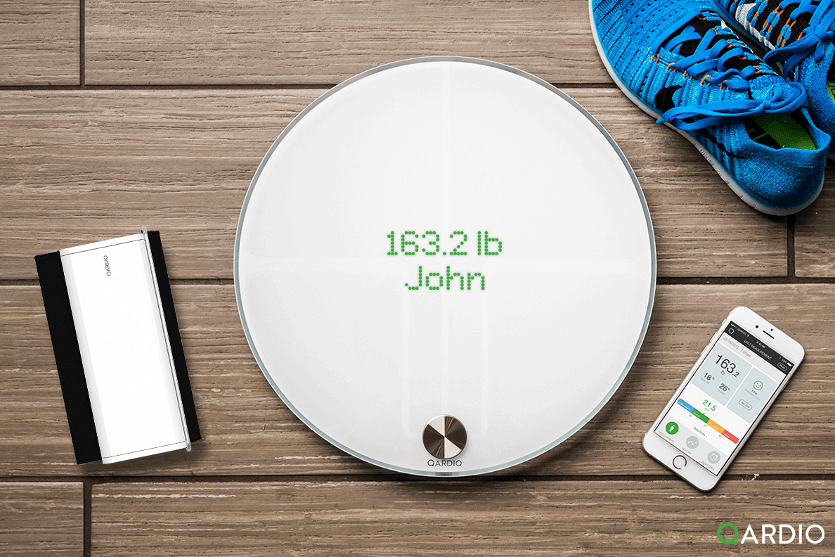 Lose weight with Qardio’s smart scale like John