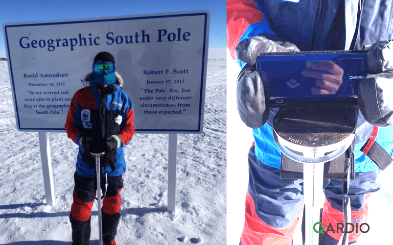 QardioArm and QardioCore measure vitals on a trek across Antarctica