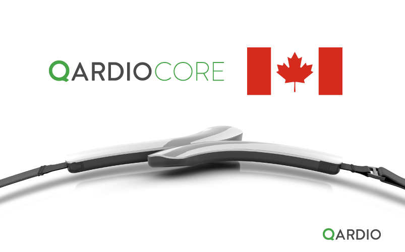 QardioCore now shipping to Canada